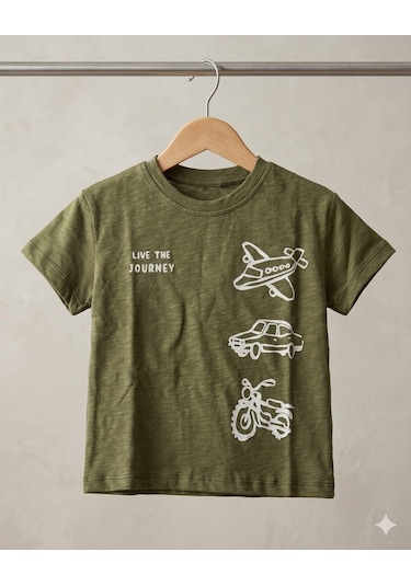 Babydoll T-shirt Divo Yeşil