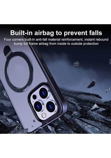 Bloomnest Ctbx İphone Uyumlu Uyumlu 13 Pro Magsafe Çok Fonksiyonlu Telefon Kasası İçin Diğer