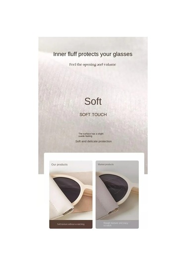 Kadın Gözlük Kılıfı, Otomatik Kapanan Taşınabilir Koruma Kutusu 4