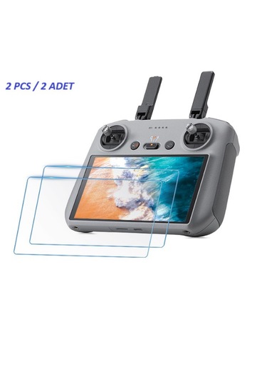 Djı Mini 3 Pro Rc & Djı Mini 4 Pro Rc2 Uzaktan Kumandası Uyumlu 2 Adet 9h Nano Ekran Koruyucu