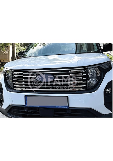 Ford Tourneo Courier Krom Ön Panjur 8 Parça 2024 Üzeri P.çelik