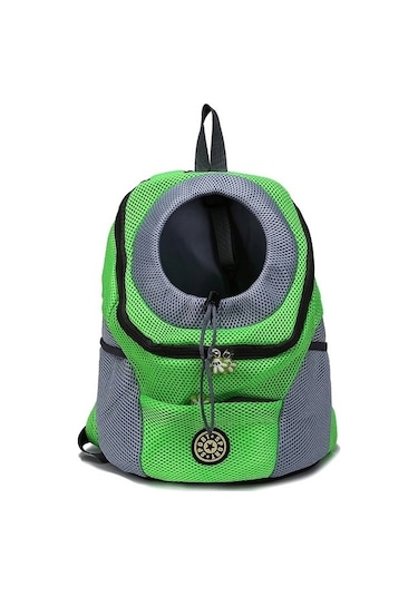 Fochsia Taşınabilir Katlanabilir Pet Taşıma Çantası - Yeşil