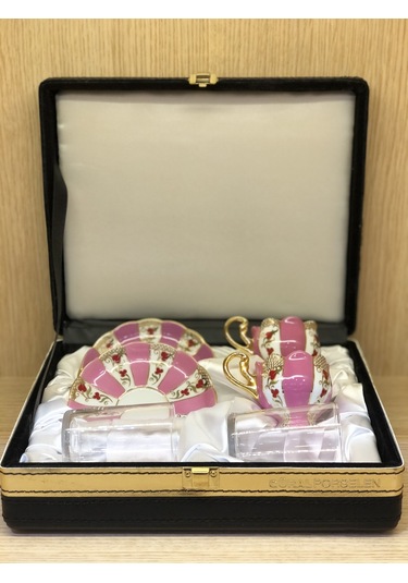 Güral Porselen İnce Porselen 6 Parça Türk Kahve Seti 016093