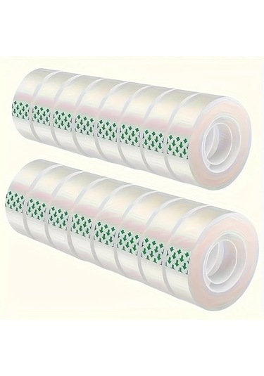 Willowhaven 6 Rulo Yüksek Yapışkanlı Şeffaf Bant, Hediye Paketleme Ve Ofis Kullanımı İçin Uygun