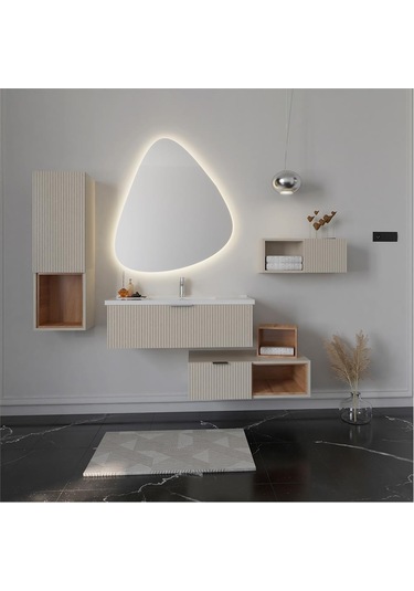 Kobos Bella Çekmeceli Ve Açık Raflı Alt Dolap Luna Kb700032 Diğer