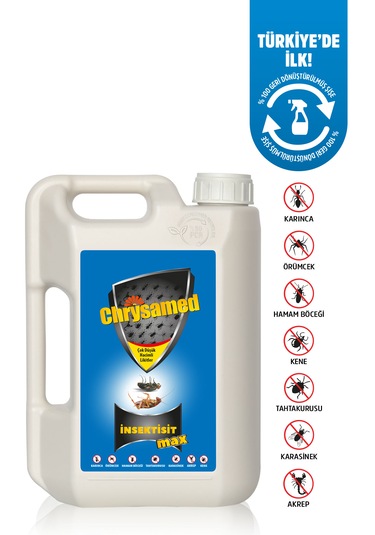 Chrysamed İnsektisitt Max Böcek İlacı 2 L + Trigger İlaçlama Tabancası