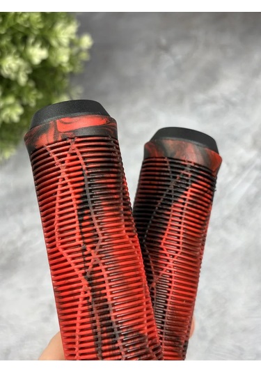 Homaland Bmx Akrobatik Bisiklet Ve Scooter İçin Gidon Tutacakları 374602818 Kırmızı