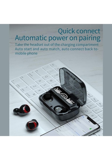 Time&Tech M10 Bluetooth 5.4 Kulak İçi Oyuncu Kulaklığı