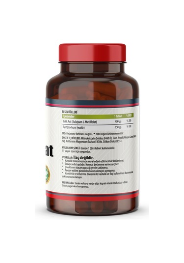 Nevfix İyot & Metilfolat 120 Tablet