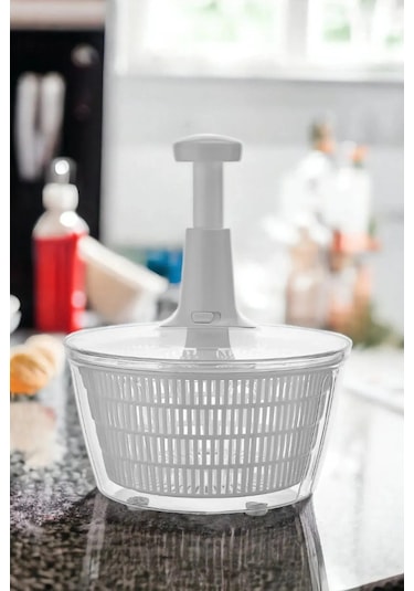 Viatom Viatom Beyaz Manuel Sebze Kurutucu Salata Kurutucu Stop D Beyaz