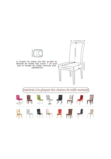 Deve Tüyü Yemek Sandalyesi Katı Streç Yemek Sandalyesi Koruyucu Kapak Slipcover Sandalye Etek Ofis Ziyafet Sandalye Dekorasyon