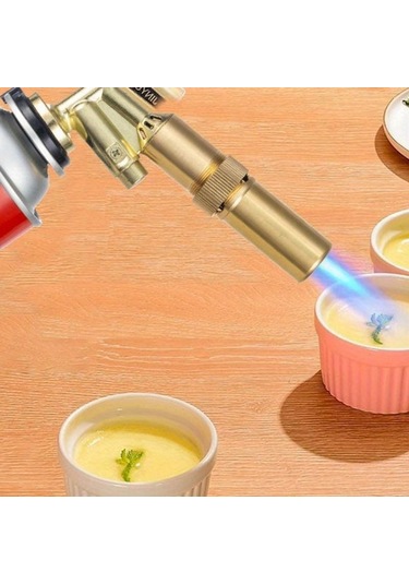 Pazly-taşınabilir Kaynak Meşalesi - Bütan Brülör, Alev Tabancası, Kamp & Mutfak İçin Sarı