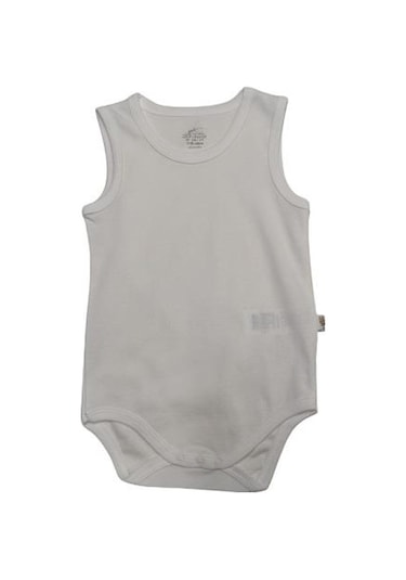 Kitikate Albimini Minidamla Penye Askılı Body (2-4 Yaş) 43154 Ekru