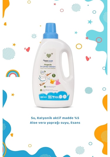 Baby Icon Sıvı Çamaşır Deterjanı 1500 ML