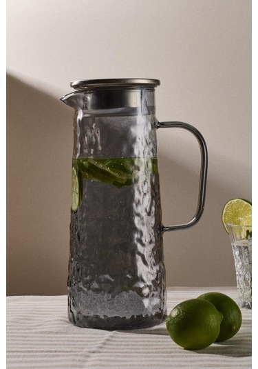 Sante Füme Cam Rüyası Filtre Kapaklı Sürahi 1300ml