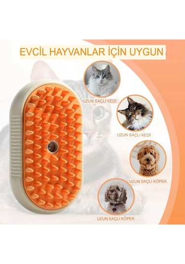 Kiwi KPPC-10811 Buharlı Şarjlı Evcil Hayvan Tarağı