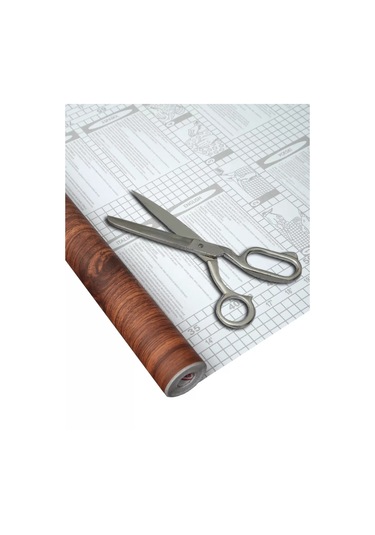 Stankoinstrument İ Osnastka Kendinden Yapışkanlı Ahşap Desenli Mat Mobilya Filmi 8 Metre 271326283