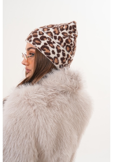 Ritagarcia Premium Soft Leopar Bere Krem Leopar