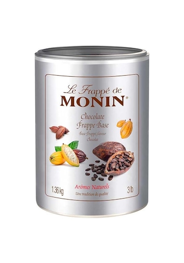 Monin Çikolata Aromalı Frappe Bazı 1360 G