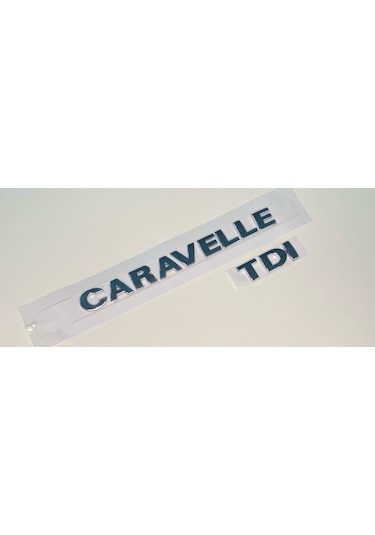 Vw Transporter T5 Caravelle Tdi 2004 - 2010 Arka Bagaj Yazısı Krom