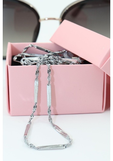 Çelik Gümüş. Gözlük Zinciri. Özel Tasarım Steel. Gözlük Ipi. Gözlük Ipi Askısı. Gözlük Askısı. Gümüş