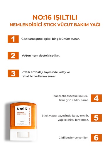 Sinoz No:16 Işılıtı Verici Mucizevi Stick 18 G