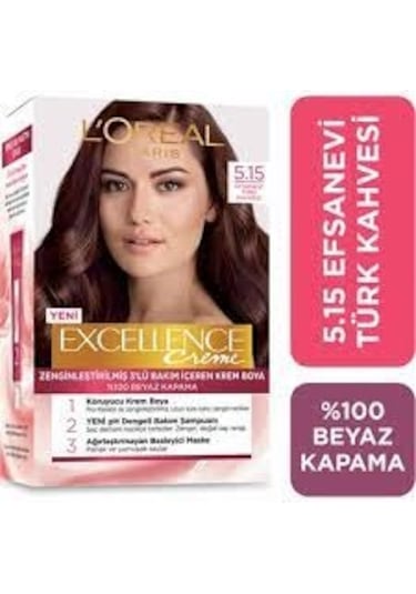 Loreal Excellence 5.15 Efsanevi Türk Kahvesi Saç Boyası (487776322)