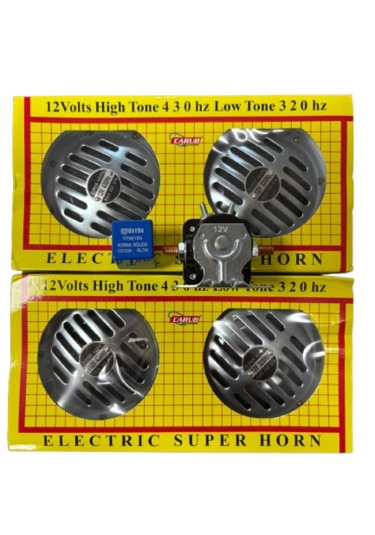 Hella Tipi Süpertone 12v Korna + Titreşim Rolesi Ve Ara Otomatiği