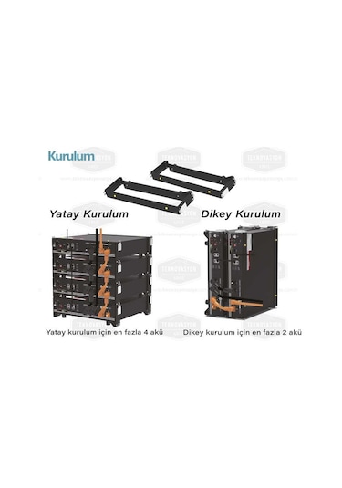 Pylontech U2 - Us2 Asma Aparatı. Phantom S. H48050 İçin Braket