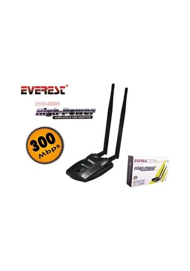 Everest EWN-689N 300Mbps USB Kablosuz Adaptör