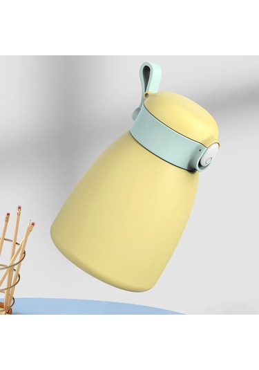 Suntek Spor Yetişkin Çocuklar Için Pipetli Vakum Yalıtım Sarı