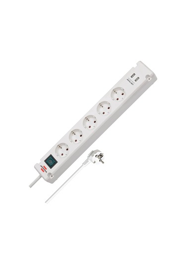 Bremounta Serisi 5 Soketli 2 Usbli 3 Metre Uzatma Priz 12