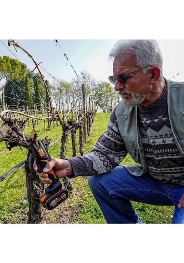 Worx WG330E 20V 2.0 Ah Li-İon Tek Akülü Profesyonel Kömürsüz Dal Budama Makası