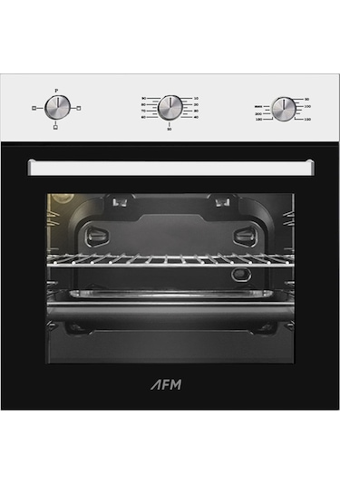 Afm Tech White Zirkon FM7301W-FM2201W-FM3301W  3'lü Cam Ankastre Set