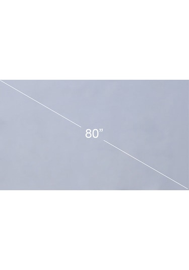 Suofeng 80 İnç Gri Projeksiyon Ekranı 16:9, Optik Kaplama Ve Poliester Malzeme, Kolay Kurulum, Taşınabilir, Ev Ve Ofis Kullanıma Uygun