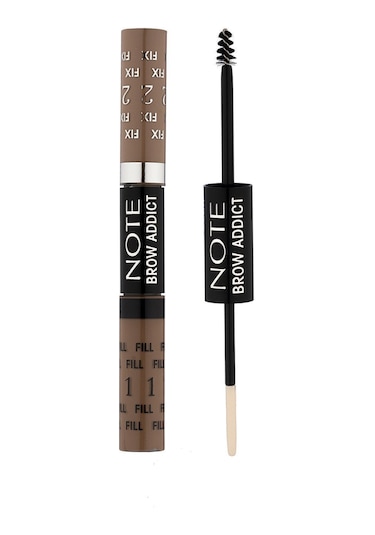 Note Cosmetics Brow Addict Fix&Fill Kaş Farı ve Maskarası 2'si 1 Arada - 01 Dark Blonde