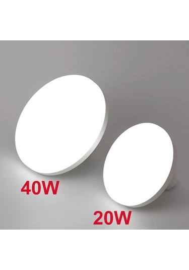 Led Ampul E27 Led Lamba 220 V Ufo Elektrik Ampulü 15/20/30/40/50 W Süper Parlak Garaj Işığı Ev Aydınlatma İçin Masa Lambaları Mutfak 15w