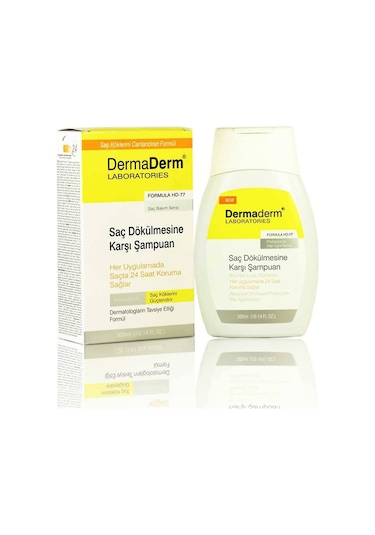 Dermaderm Keratin Formula HD-77 Saç Dökülme Karşıtı Şampuan 300 ML