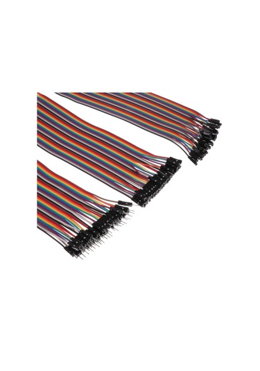 Suntek 120 Adet Çok Renkli Dupont Tel Kiti Breadboard Jumper