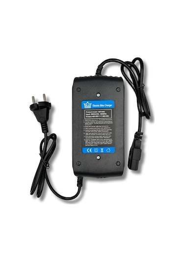 Ortec 48v 14ah Elektrikli Bisiklet Şarj Cihazı Fanlı Volta Vsm Uyumlu