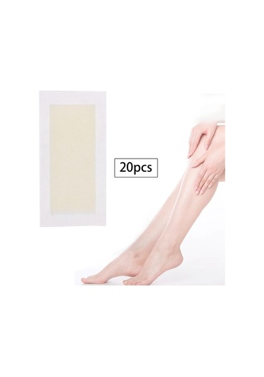 Suntek 20x Ağda Şeritleri Tek Kullanımlık Tüm Cilt Sarı