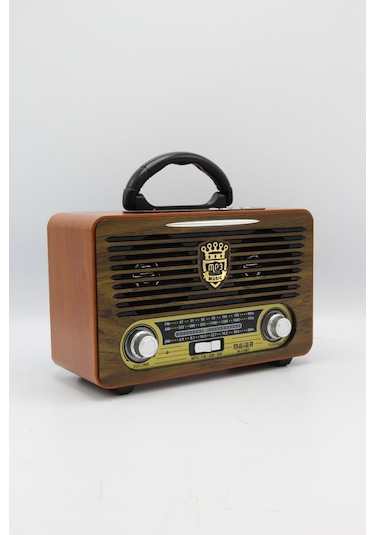 Meıer M-115Bt Nostaljik Sd Kart Girişli Bluetoth Radyo