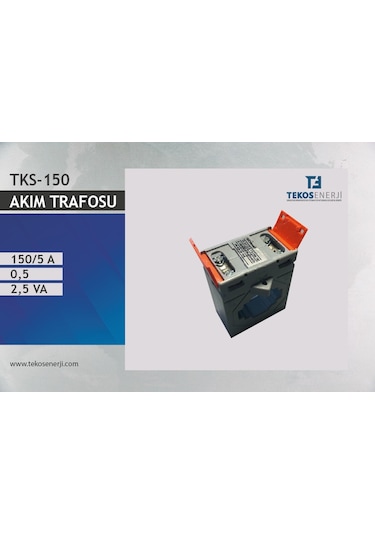 Akım Trafosu 150/ 2,5 Va Sınıf:0,5 30x10 İç Çap