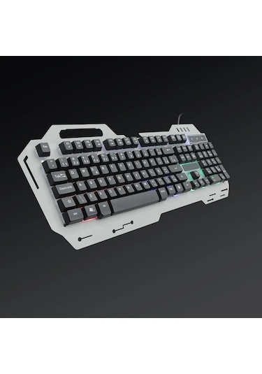 Dretech PG-8014 Usb Işıklı Game Klavye Ve Mause Set