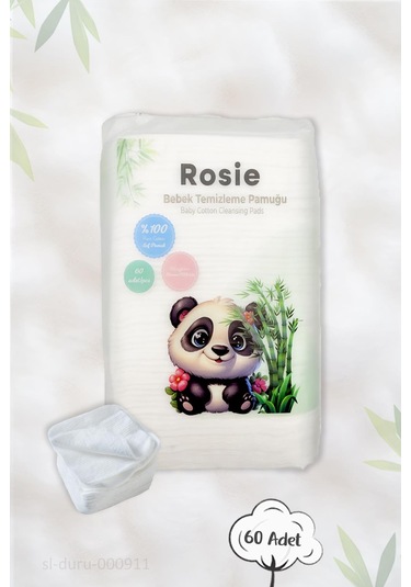 3 Adet Eyüp Sabri Tuncer Doğal Zeytinyağlı Bebek Şampuanı 600 Ml Ve Rosıe Pamuk