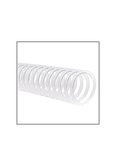 Sarff Plastik Helezon Spiral 12 Mm Şeffaf 4:1 100lü