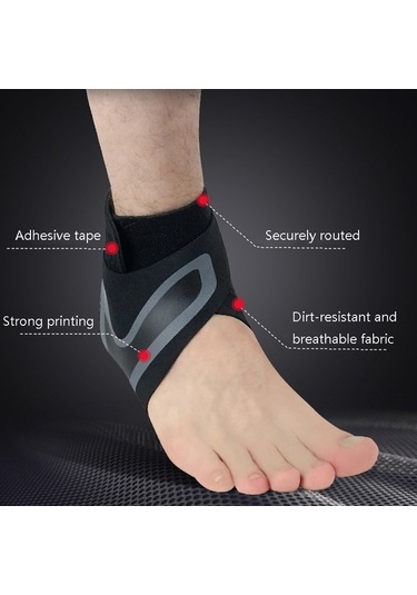 Flybuy Tırmanma Spor Siyah Sıkıştırma Sağ Özellikler: Önleyici Mavi M, Koruyucu Koruma Futbol Dişli, Burkulma Bileği Basketbol Ayak Ayak Açık Xg Çok Renkli