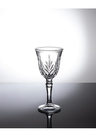 Madame Coco Dublin 4'lü Şarap Kadehi Seti - 240 Ml - Şeffaf 8684427129685 Çok Renkli