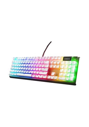 Steelseries Prismcaps Uk Tuş Dizilimi Oyun Klavye Tuşu Beyaz