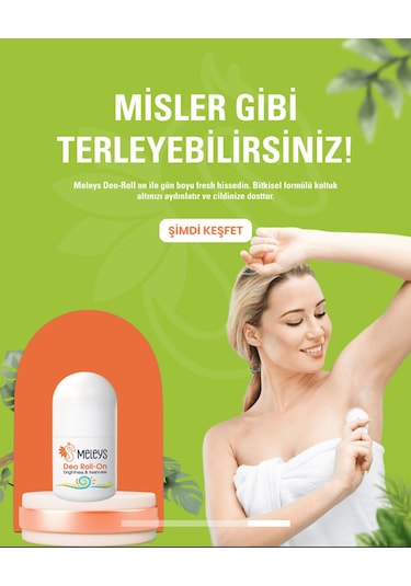 Meleys Ter ve Koku Önleyici Roll-On Deodorant 50 ML